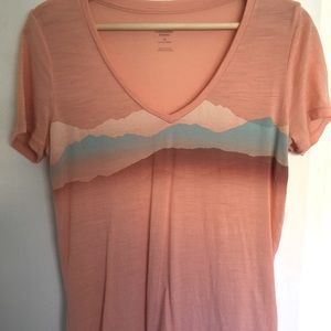 Icebreaker wool graphic  t-shirt